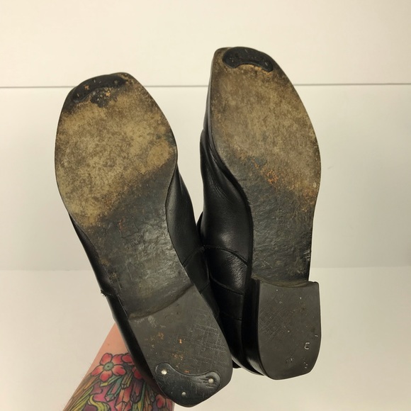 Espace Robert Clergerie Leather Harness Booties - Picture 4 of 8